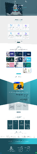 Scenario digital marketing agency website homepage
